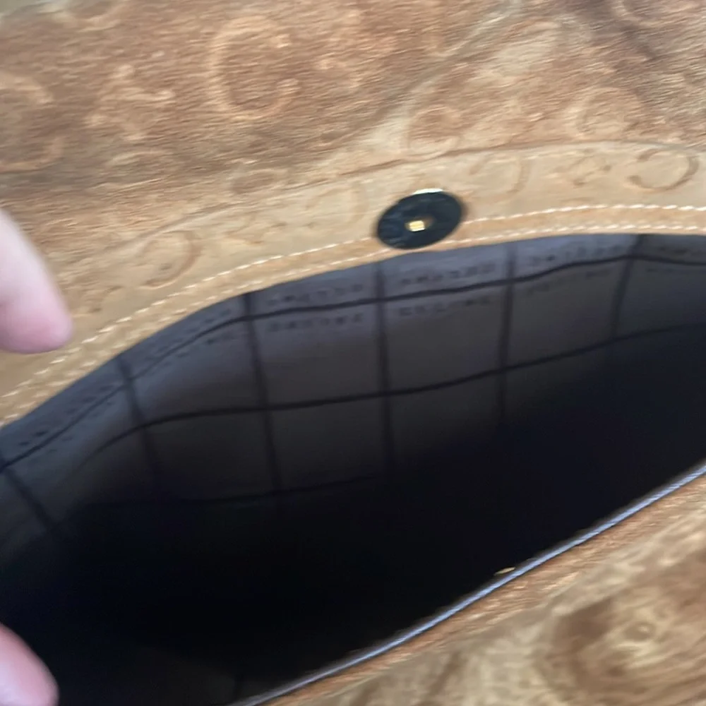 Authentic CELINE suede tote bag - Picture 6 of 9